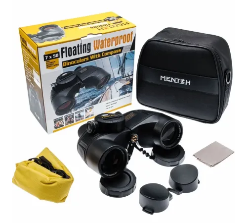 Mentch 7X50 Profesyonel Dürbünü 1000M/132M Su Geçirmez Siyah