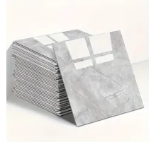 Mermer Desen Duvar Sticker Gri 30 x 30 Cm 1 Adet