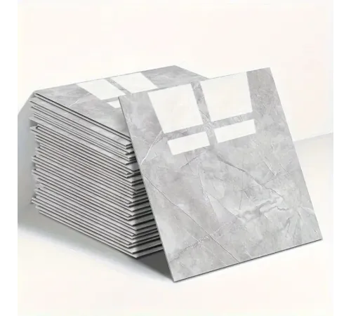 Mermer Desen Duvar Sticker Gri 30 x 30 Cm 1 Adet