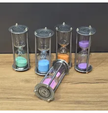 Metal 10 Dakikalık Kum Saati