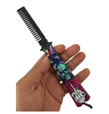 Metal 21 Cm Tarak Kurukafa Tasarımlı