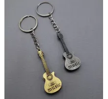 Metal Gitar Anahtarlık