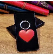 Metal Kırmızı Kalp Anahtarlık