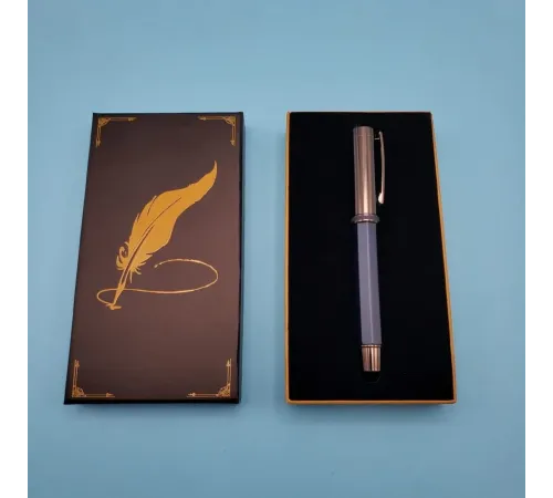 Metal Lacivert Kalem