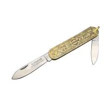 Metal Saplı Sürmene 013 Geleneksel Hediyelik Çakı 14 Cm