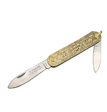 Metal Saplı Sürmene 013 Geleneksel Hediyelik Çakı 14 Cm