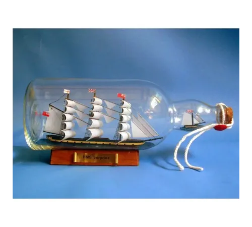 Mini Boy Şişe İçerisinde Gemi Maketi