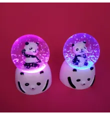 Mini Işıklı Panda Kar Küresi 1 Adet