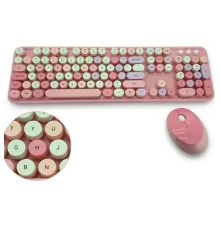 Mofii Pembe Sweet Dm Klavye Mause Set