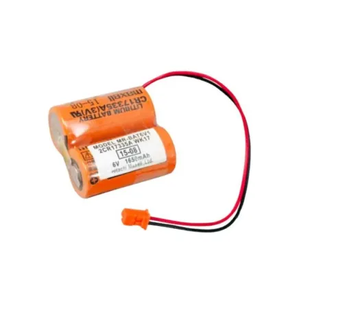 MR-BAT6V1SET 6V Liyum Pil Turuncu Soketli Kasalı