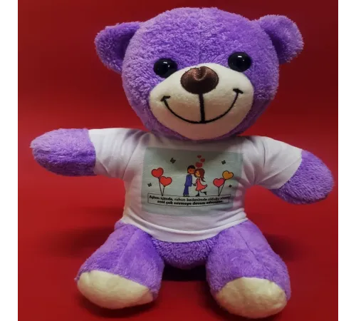 Mutlu Aşıklar Temalı Peluş Ayıcık