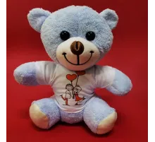 Mutlu Sevgililer Temalı Tişörtlü Ayıcık