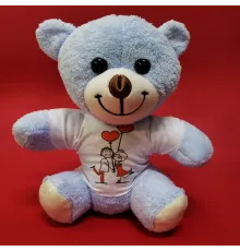 Mutlu Sevgililer Temalı Tişörtlü Ayıcık