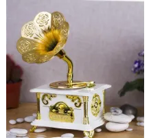 Nostaljik Gramofon Müzik Kutusu