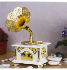 Nostaljik Gramofon Müzik Kutusu