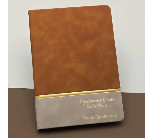 Öğretmenler Günü Hediyesi Defter Taba