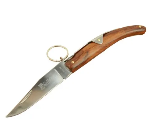 Okapi GC2079B Kahverengi Kamp Çakı 19cm - Manuel, Ahşap Sap