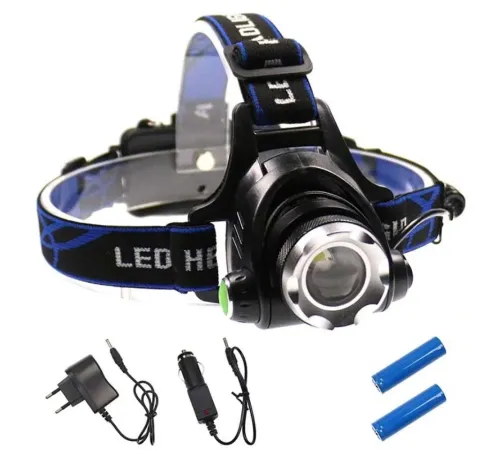 Orjinal 800 Lümen Tx6 Şarjlı Zoomlu Kafa Feneri Wt-120