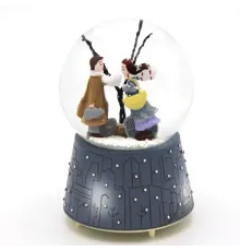 Orta Boy Kiş Masali Temali Pilli Kar Küresi