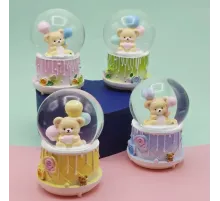 Orta Boy Sevimli Ayıcık Kar Küresi 1 Adet