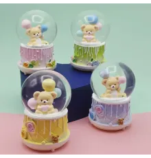 Orta Boy Sevimli Ayıcık Kar Küresi 1 Adet