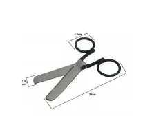 Özel El Yapımı Dövme Lokum Makası 23 cm