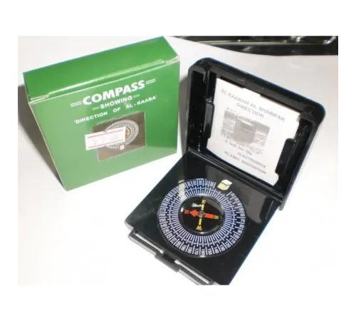 Özel Kutulu Kıble Tayini İçin Pusula Kare Kutu