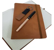 Özel Taba Vip Kalem Defter Anahtarlık Set