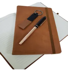Özel Taba Vip Kalem Defter Anahtarlık Set