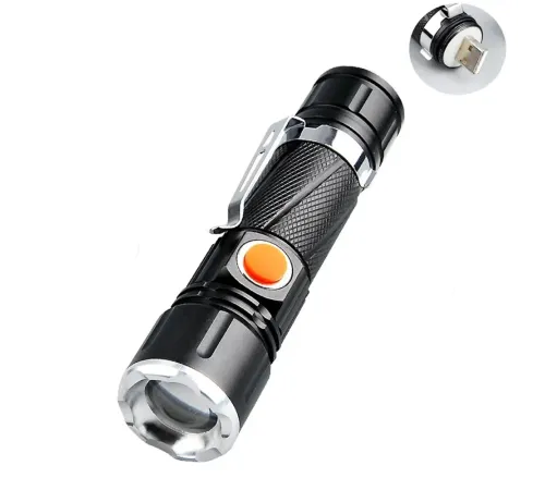 P50 Led Şarjli Mıknatıslı Usb El Feneri Wt-622