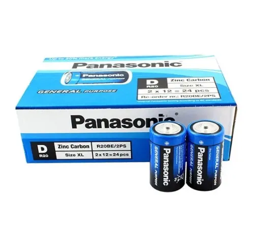 Panosonic Büyük Boy D Pil 24 lü Paket