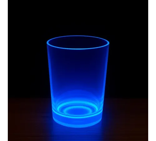 PartyGlow Neon Mavi Bardak 8.5 x 10.5 cm