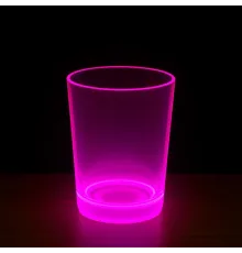 PartyGlow Neon Pembe Bardak 8.5 x 10.5 cm