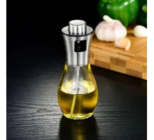 Paslanmaz Çelik Başlıklı Cam Spray Yağdanlık