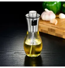 Paslanmaz Çelik Başlıklı Cam Spray Yağdanlık