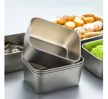 Paslanmaz Çelik Saklama Kabı 1 Adet