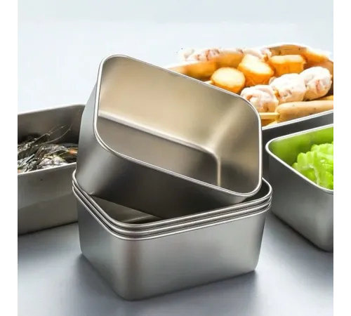 Paslanmaz Çelik Saklama Kabı 1 Adet