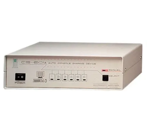 PC Paylaşım Cihazı (AT CPU Switch), 6 PC, 1 giriş - 6 çıkış