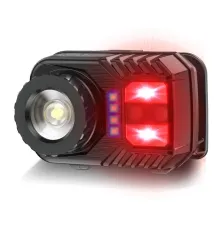 PeakStar PS-571 Sensör XPG COB LED USB Şarj Edilebilir Lityum Pilli Zoomlu Kafa Lambası