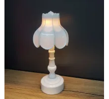 Pilli Dekoratif Abajur Masa Lambası