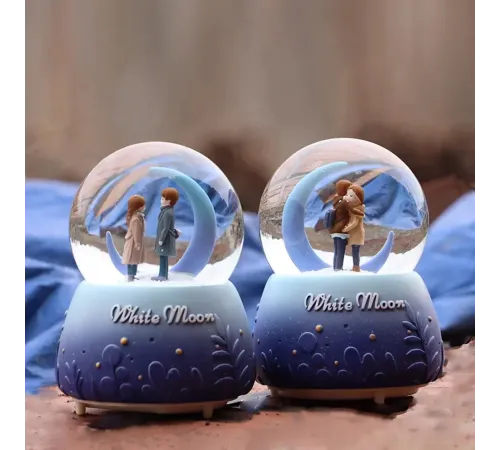 Pilli Işıklı Kar Küresi