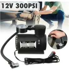 Plastik Gövdeli Siyah Mini Hava Kompresörü