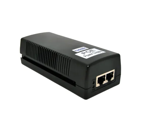 Beek PoE Injector, IEEE 802.3bt 100M/1000Mbps, güç girişi AC100V~AC240V, güç çıkışı 48V, güç tüketimi maks. 60W<br>
Beek PoE Injector 60W<br> 
48V/60W, 100M/1000Mbps, AC 100-240V