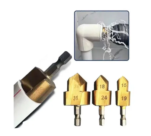 PPRC Boru Genişletme ve Delme Bits Uçlu Matkap Seti DMX4760