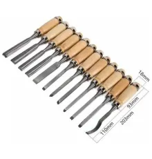 Profesyonel Ahşap Oyma Bıçak Seti 12 Parça