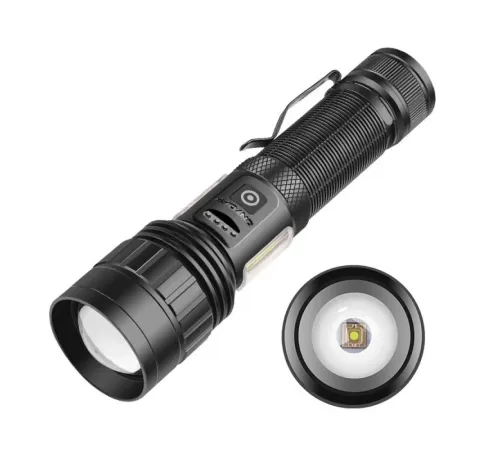 Ps-6153 10000 Lümen Zoomlu Mıknatıslı TG Cob Led Powerbank Özellikli Profesyonel El Feneri