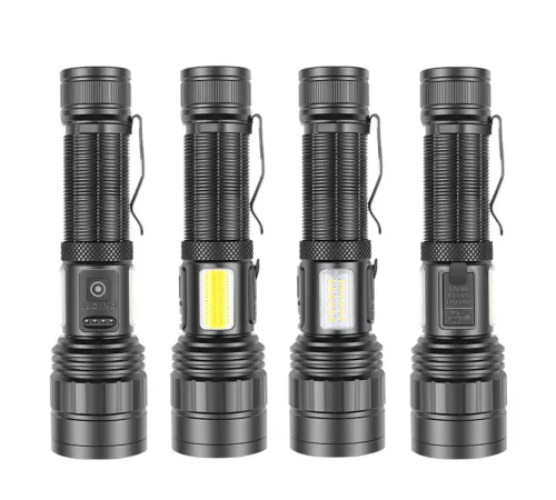 Ps-6153 10000 Lümen Zoomlu Mıknatıslı TG Cob Led Powerbank Özellikli Profesyonel El Feneri