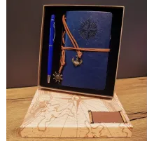 Pusula Defter Ve Tükenmez Kalem Set