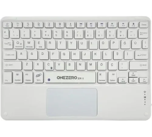 R15K Beyaz Bluetooth Touchoad Klavye