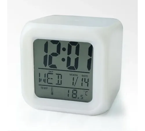 Renk Değiştiren Küp Saat